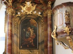 Seitenaltar des heiligen Josef