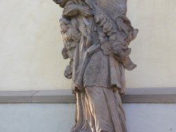 Hl. Johannes Nepomuk im Außenbereich