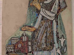 Mosaik rechts mit dem heiligen Josef