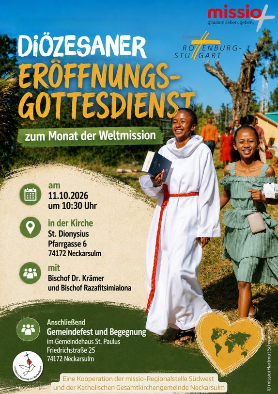 Flyer Treffpunkt Kirche St Dionys