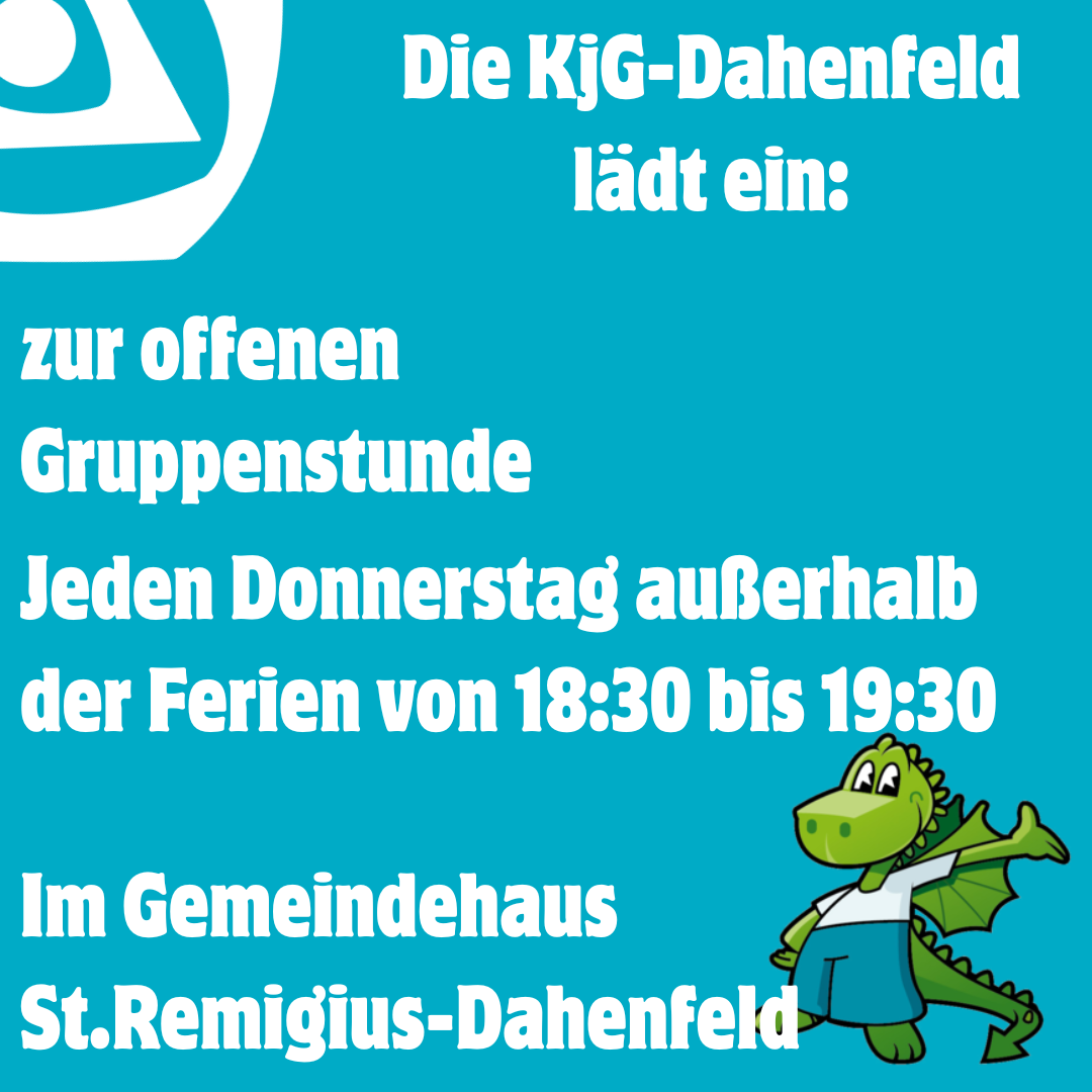 KjG Rem Einladung Gruppenstunde